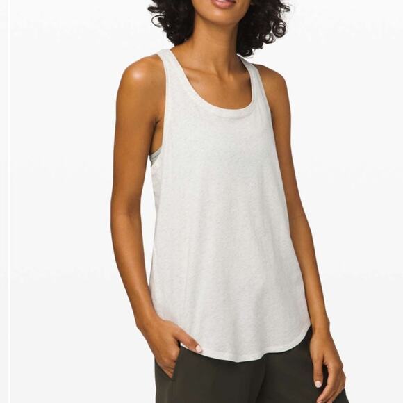 Lululemon Dove Gray Love Tank - Picture 1 of 7